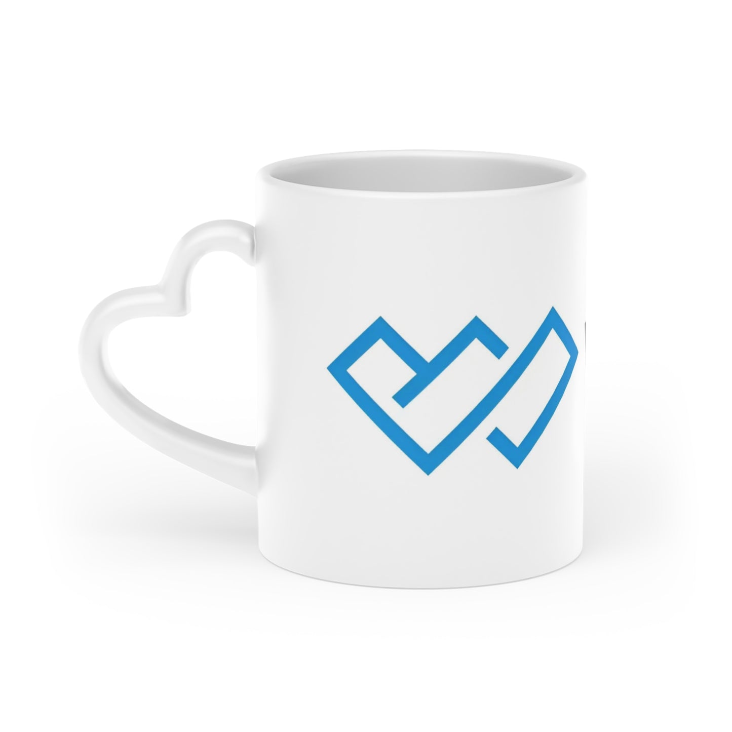 The "Whalen Family" Heart-Shaped Mug