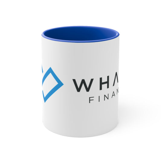 "Whalen Classic" Colorful Accent Mugs, 11oz