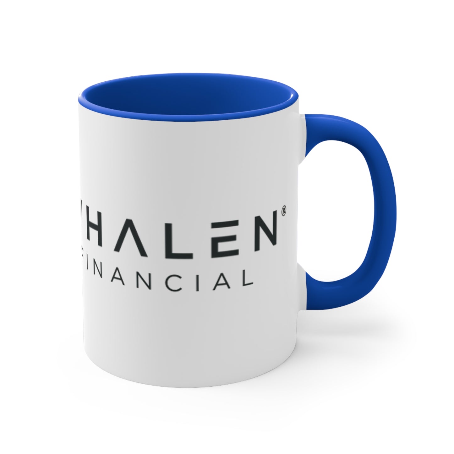 "Whalen Classic" Colorful Accent Mugs, 11oz