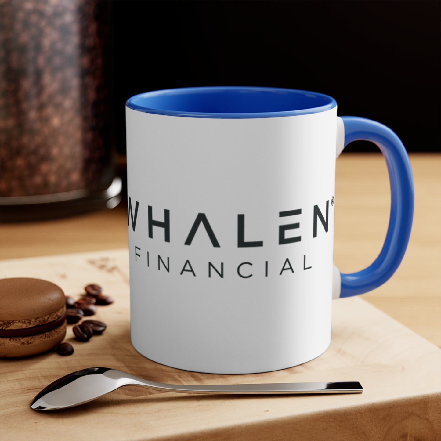 "Whalen Classic" Colorful Accent Mugs, 11oz